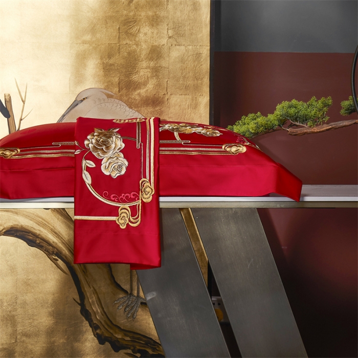 91家纺网 家纺一手货源 找家纺 （总）高大尚 2023秋冬新品 双股长绒棉提花轻奢系列