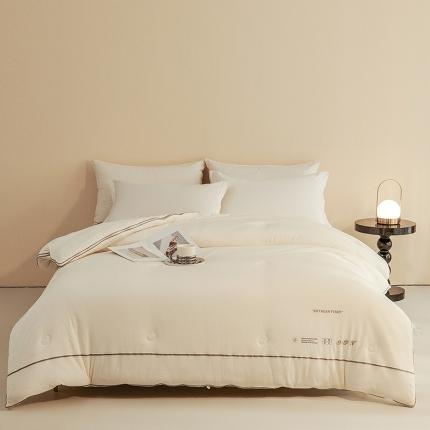 91家纺网 家纺一手货源 找家纺 （总）元元被芯2023新款秋冬臻品提花大豆被冬被被子被芯