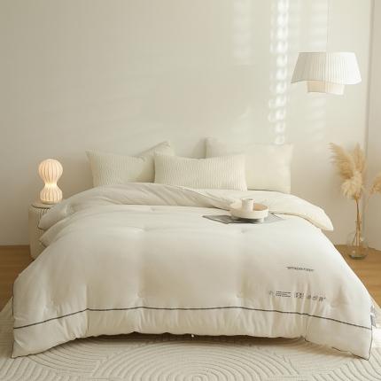 91家纺网 家纺一手货源 找家纺 （总）元元被芯2023新款秋冬臻品提花大豆被冬被被子被芯