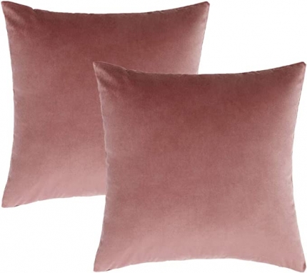 91家纺网 家纺一手货源 找家纺 枕芯真意  北欧极简天鹅绒纯色抱枕客厅沙发靠垫荷兰绒床头靠枕