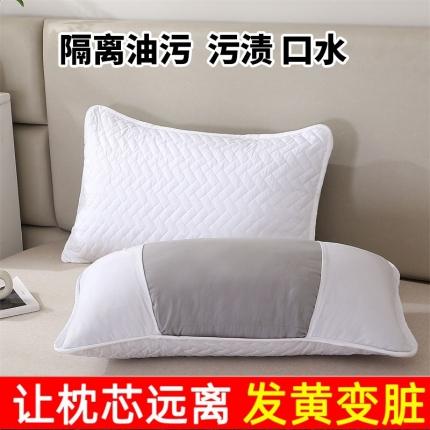 （总）千贝羽 2023新款全棉枕芯隔离套