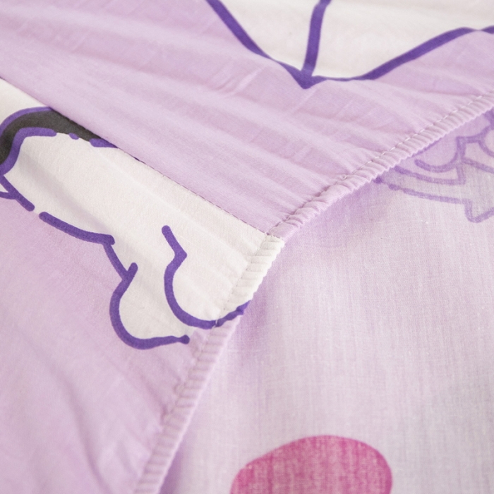 91家纺网 家纺一手货源 找家纺 博雅 2023新款三丽鸥卡通全棉系列-单品床笠（第二批） 开心库洛米