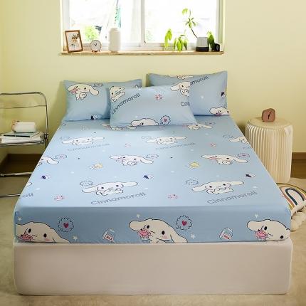 博雅 2023新款三丽鸥卡通全棉系列-单品床笠（第二批） 甜品玉桂狗
