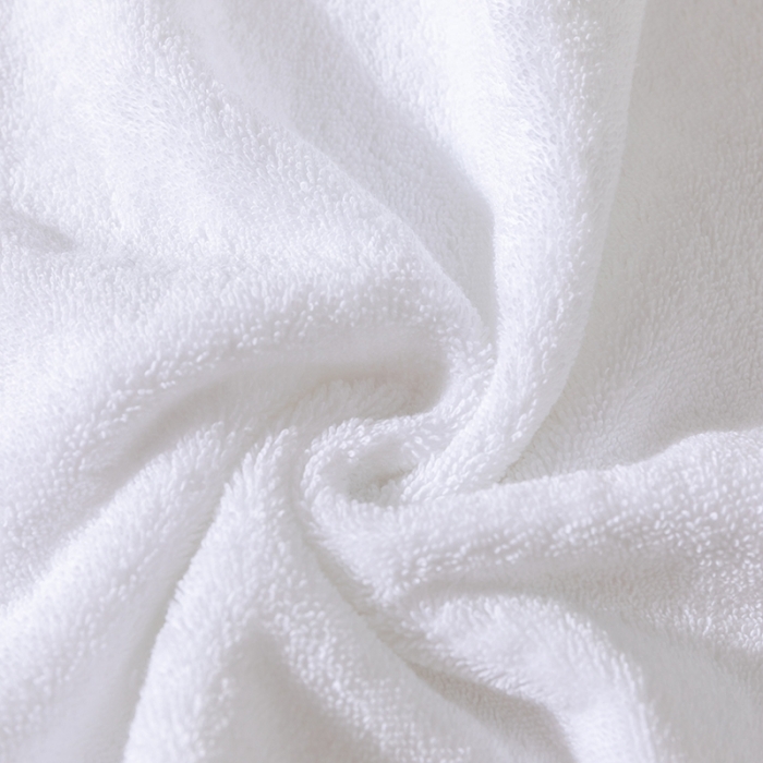 91家纺网 家纺一手货源 找家纺 全棉纯棉五星级酒店浴巾布草宾馆毛巾民宿铂金缎绣花面巾三件套纯白