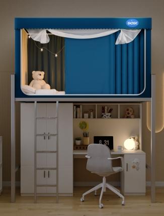 91家纺网 家纺一手货源 找家纺 （总）爱妮灵蚊帐 2023新款涂银层强遮光可伸缩宿舍遮光学生蚊帐