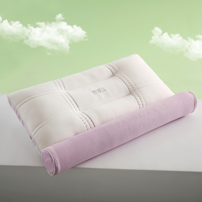 91家纺网 家纺一手货源 找家纺 爱来伊 舒颈乳胶透气枕