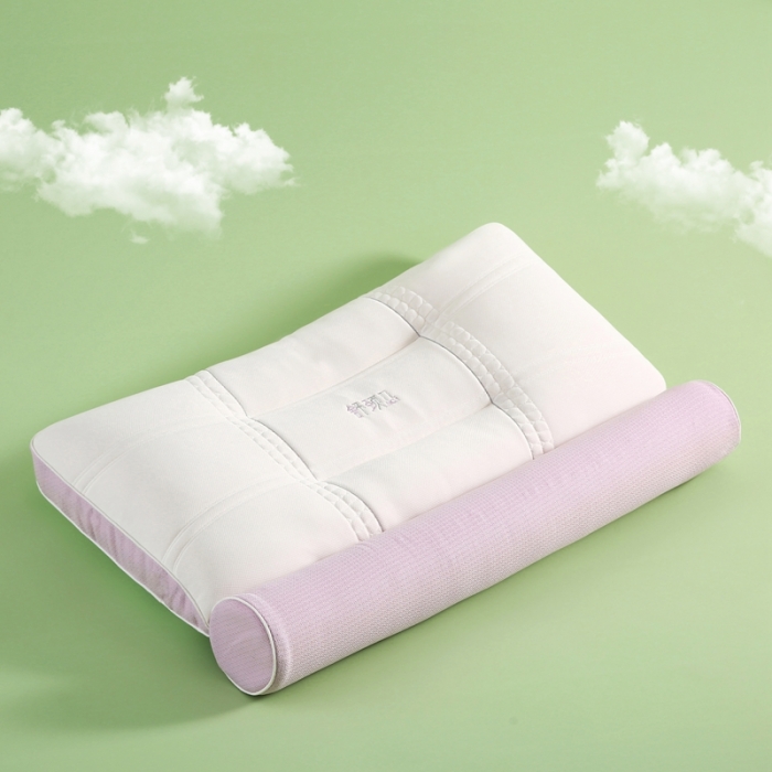 91家纺网 家纺一手货源 找家纺 爱来伊 舒颈乳胶透气枕