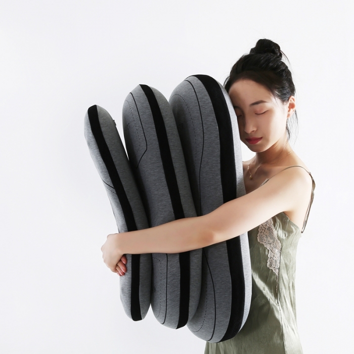 91家纺网 家纺一手货源 找家纺 爱来伊 针织全棉空气层记忆枕