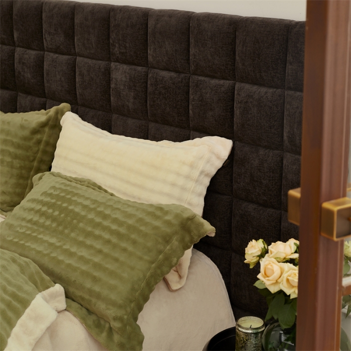 91家纺网 家纺一手货源 找家纺 新月家纺 2024新款保暖简约牛奶绒托斯塞纳四件套 托斯塞纳+玛雅绿