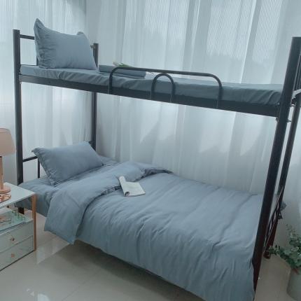 91家纺网 家纺一手货源 找家纺 （总）预言 2023新款全棉三件套学生宿舍超柔活性磨毛