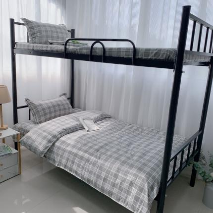 91家纺网 家纺一手货源 找家纺 （总）预言 2023新款全棉三件套学生宿舍超柔活性磨毛