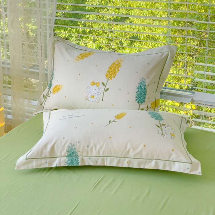 91家纺网 家纺一手货源 找家纺 铭浩 2025新款纯棉棉加厚磨毛升级喷气面料全棉四件套三件套 菲乐