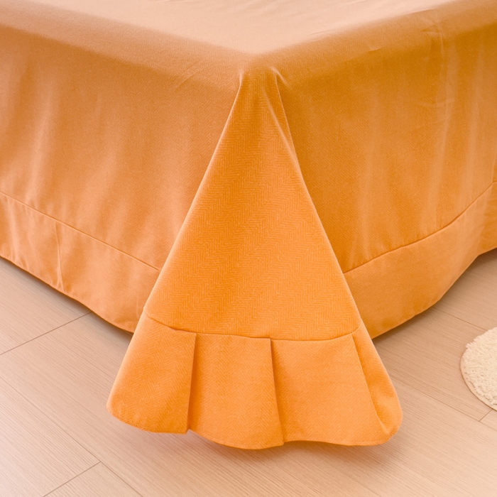 91家纺网 家纺一手货源 找家纺 铭浩2025新款纯棉棉加厚磨毛升级喷气面料全棉四件套三件套 兰迪