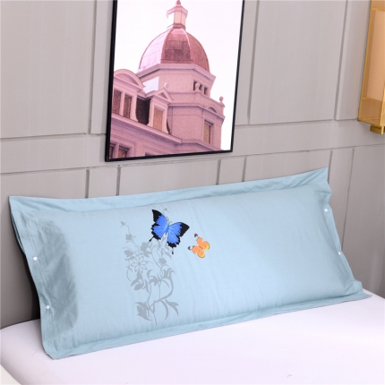 91家纺网 家纺一手货源 找家纺 （汇总）喜相逢家纺 全棉13372定位双人枕套1