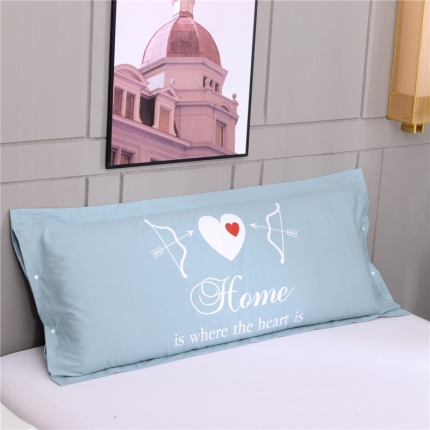 91家纺网 家纺一手货源 找家纺 （汇总）喜相逢家纺 全棉13372定位双人枕套1