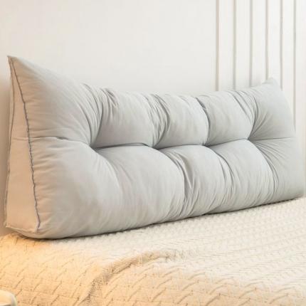 91家纺网 家纺一手货源 找家纺 （总）碧尔 2025新款简约纯色床靠背