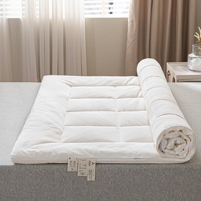 91家纺网 家纺一手货源 找家纺 A类原棉大豆纤维床垫100全棉席梦思榻榻米软垫家用垫被宿舍垫褥子 大豆床垫3