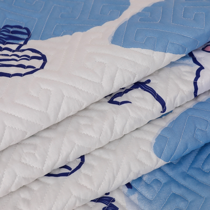 91家纺网 家纺一手货源 找家纺 艾兜坊 2023新款磨毛夹棉花边双人枕套 爱心熊