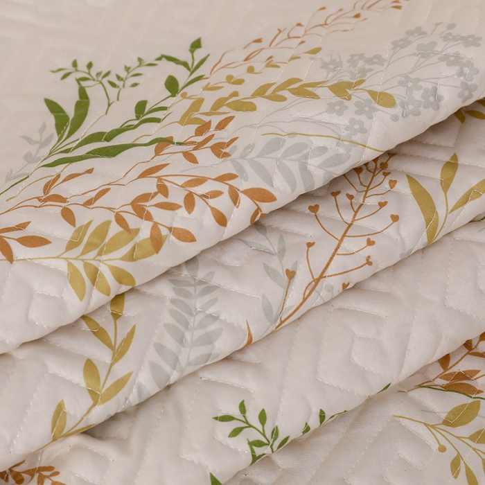 91家纺网 家纺一手货源 找家纺 艾兜坊 2023新款磨毛夹棉花边双人枕套 仙草