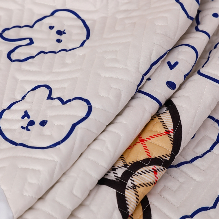 91家纺网 家纺一手货源 找家纺 艾兜坊 2023新款磨毛夹棉花边双人枕套 蝴蝶结