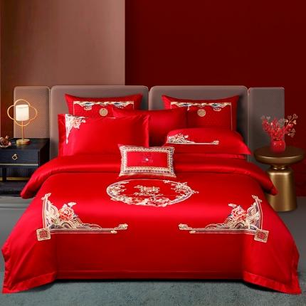 91家纺网 家纺一手货源 找家纺 （总）高大尚 2023秋冬新品长绒棉臻棉系列四件套