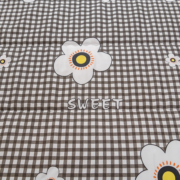 91家纺网 家纺一手货源 找家纺 艾兜坊2023新款水洗棉夏被格子花