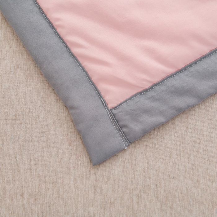 91家纺网 家纺一手货源 找家纺 艾兜坊2023新款水洗棉夏被玉色