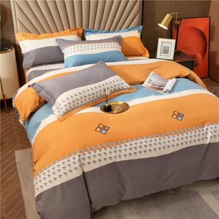 91家纺网 家纺一手货源 找家纺 （总）宝莱利家纺 2023全棉生态磨毛四件套