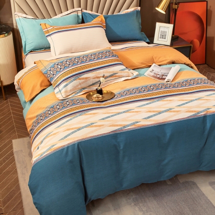 91家纺网 家纺一手货源 找家纺 （总）宝莱利家纺 2023全棉生态磨毛四件套