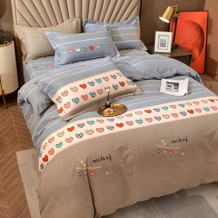 91家纺网 家纺一手货源 找家纺 （总）宝莱利家纺 2023全棉生态磨毛四件套