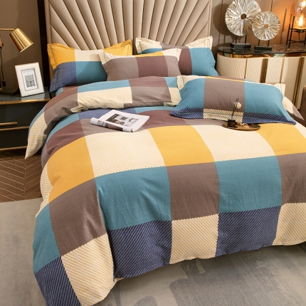 91家纺网 家纺一手货源 找家纺 （总）宝莱利家纺 2023全棉生态磨毛四件套