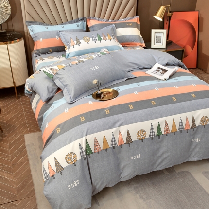 91家纺网 家纺一手货源 找家纺 （总）宝莱利家纺 2023全棉生态磨毛四件套