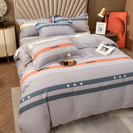 91家纺网 家纺一手货源 找家纺 （总）宝莱利家纺 2023全棉生态磨毛四件套