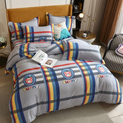 91家纺网 家纺一手货源 找家纺 （总）宝莱利家纺 2023全棉生态磨毛四件套