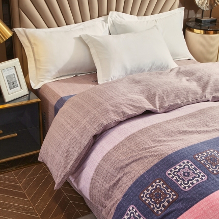 91家纺网 家纺一手货源 找家纺 （总）宝莱利家纺 2023全棉生态磨毛被套