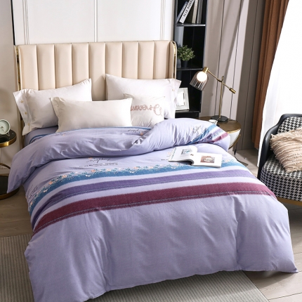 91家纺网 家纺一手货源 找家纺 （总）宝莱利家纺 2023全棉生态磨毛被套