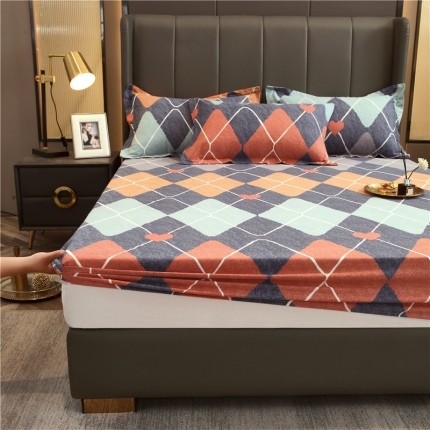 91家纺网 家纺一手货源 找家纺 （总）宝莱利家纺 2024加厚磨毛床笠