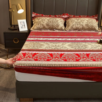 91家纺网 家纺一手货源 找家纺 （总）宝莱利家纺 2024加厚磨毛床笠