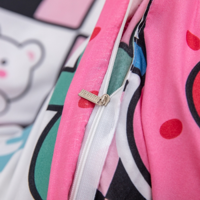 91家纺网 家纺一手货源 找家纺 2023新款亲肤棉美棉芦荟棉四件套美棉（8月）新花色 草莓果酱