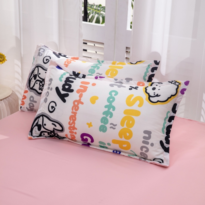 91家纺网 家纺一手货源 找家纺 2023新款亲肤棉美棉芦荟棉四件套美棉（8月）新花色 泰酷啦