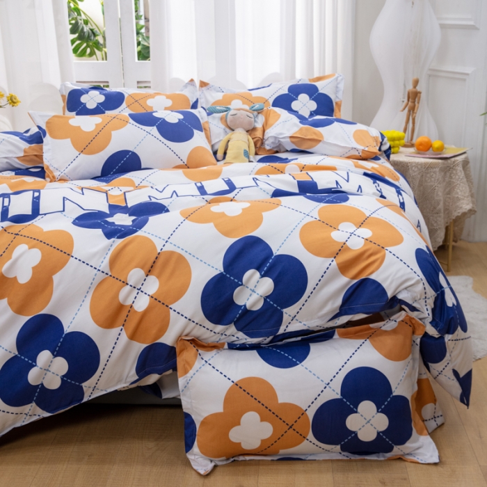 91家纺网 家纺一手货源 找家纺 2023新款亲肤棉美棉芦荟棉四件套美棉（8月）新花色 海阔天空