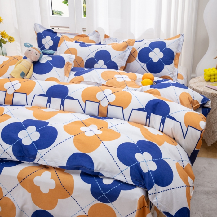 91家纺网 家纺一手货源 找家纺 2023新款亲肤棉美棉芦荟棉四件套美棉（8月）新花色 海阔天空