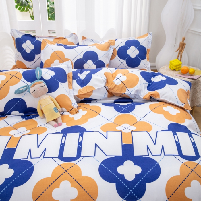 91家纺网 家纺一手货源 找家纺 2023新款亲肤棉美棉芦荟棉四件套美棉（8月）新花色 海阔天空