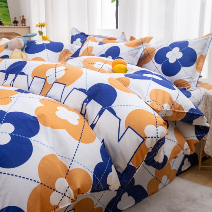 91家纺网 家纺一手货源 找家纺 2023新款亲肤棉美棉芦荟棉四件套美棉（8月）新花色 海阔天空