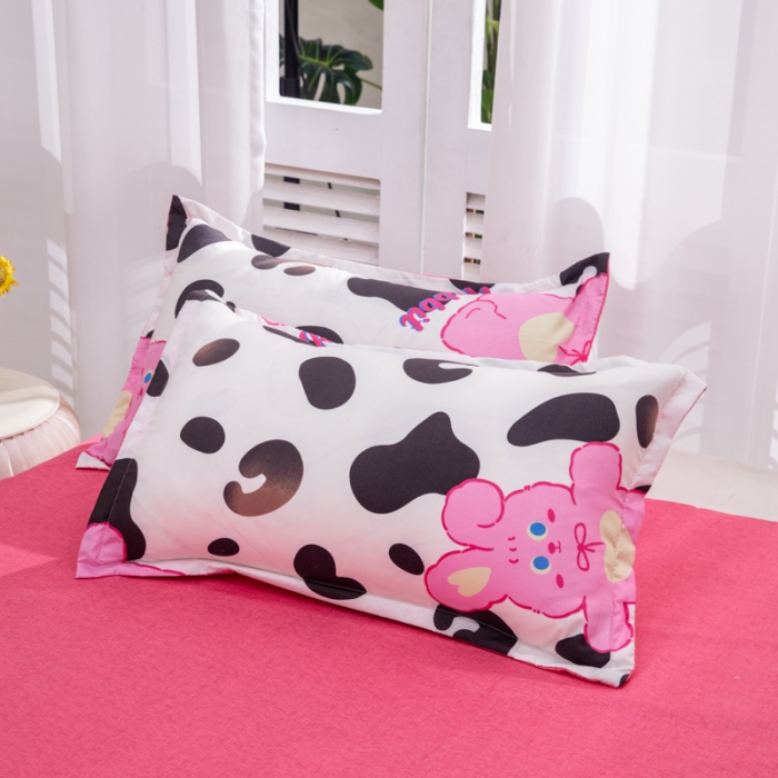 91家纺网 家纺一手货源 找家纺 2023新款亲肤棉美棉芦荟棉四件套美棉（8月）新花色 豹纹兔