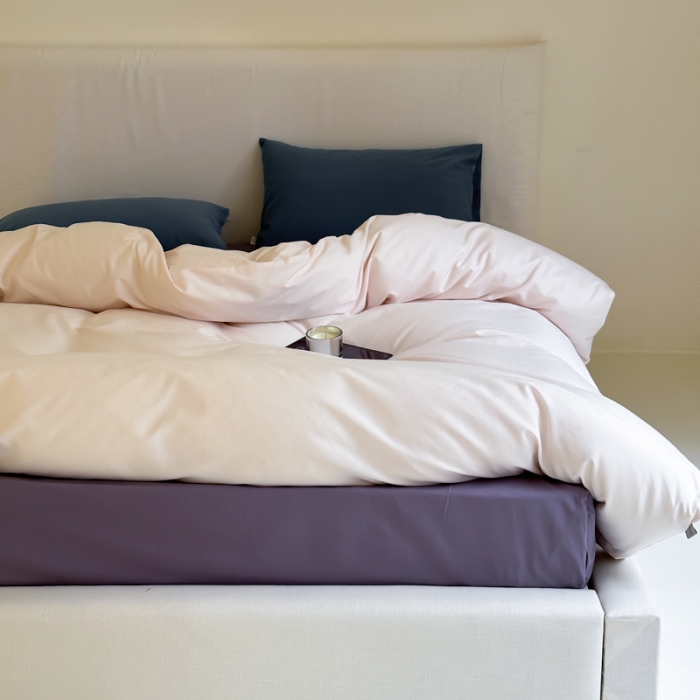 91家纺网 家纺一手货源 找家纺 玛奇朵 2023秋冬新品50S双股轻磨毛-混搭系列 白露为霜