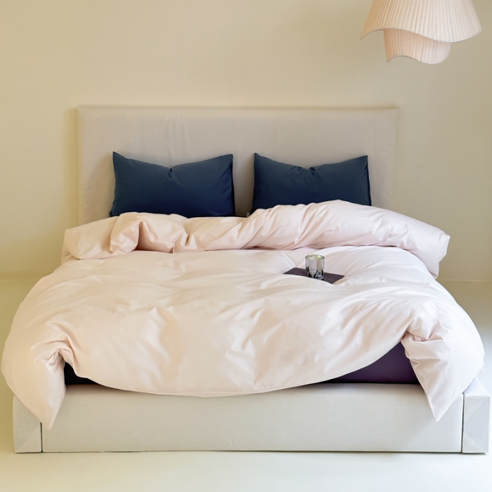 91家纺网 家纺一手货源 找家纺 玛奇朵 2023秋冬新品50S双股轻磨毛-混搭系列 白露为霜