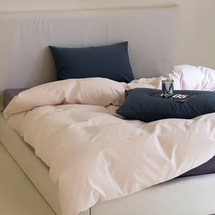 91家纺网 家纺一手货源 找家纺 玛奇朵 2023秋冬新品50S双股轻磨毛-混搭系列 白露为霜