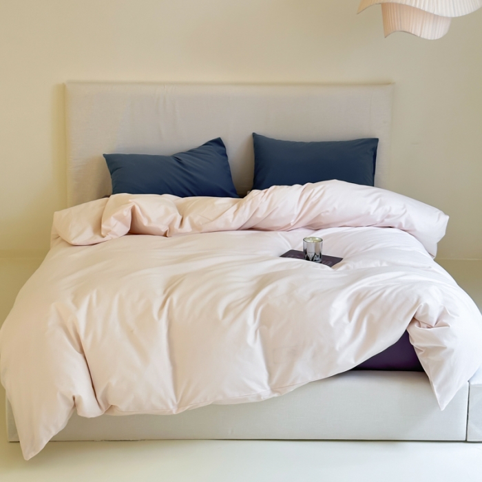 91家纺网 家纺一手货源 找家纺 玛奇朵 2023秋冬新品50S双股轻磨毛-混搭系列 白露为霜