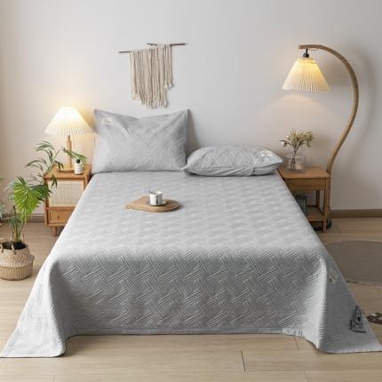 91家纺网 家纺一手货源 找家纺 （总）上喜 热卖全棉肌理纹亲肤磨毛床盖